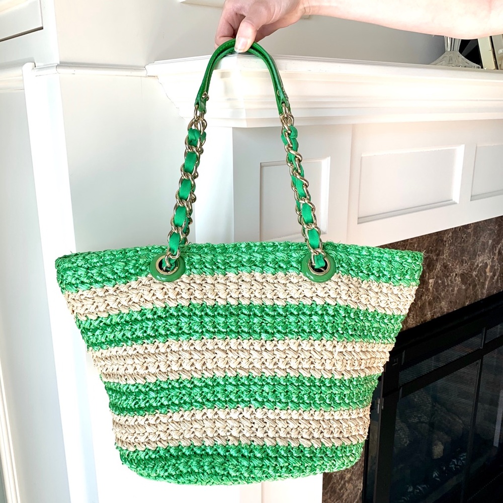 Kate Spade Raffia Shoulder Bag - Picture 2 of 4